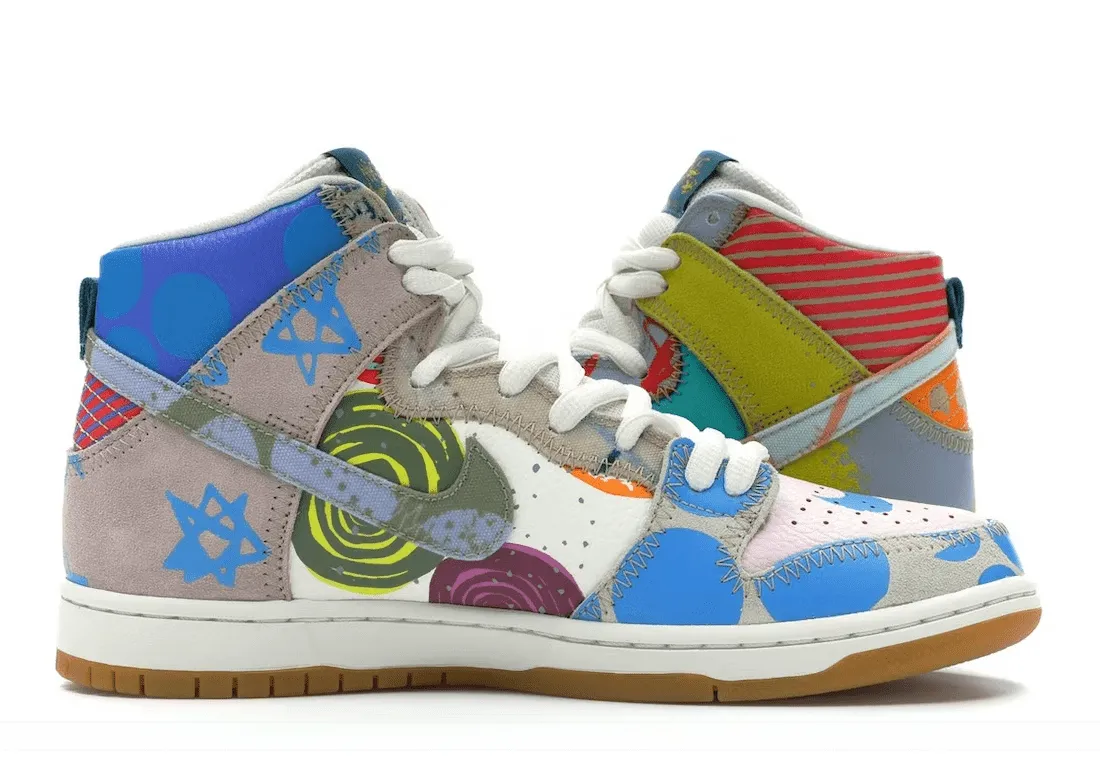 Nike SB Dunk High Thomas Campbell What the Dunk