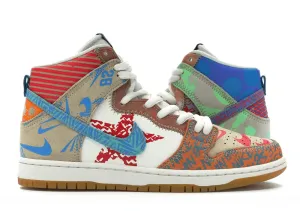 Nike SB Dunk High Thomas Campbell What the Dunk