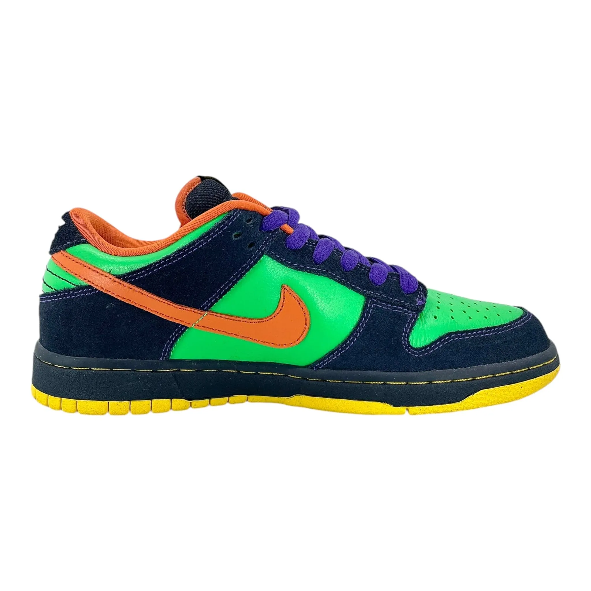 Nike SB Dunk Low Green Spark Hoop Orange Pre-Owned
