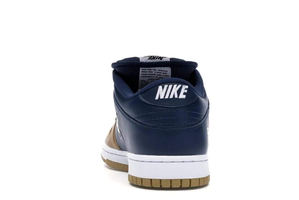 Nike SB Dunk Low Supreme Jewel Swoosh Gold