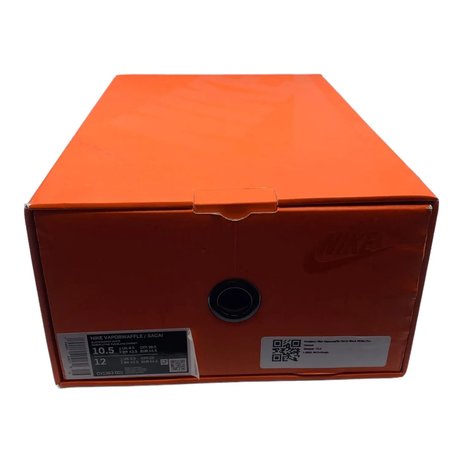 Nike Vaporwaffle Sacai Black White Pre-Owned