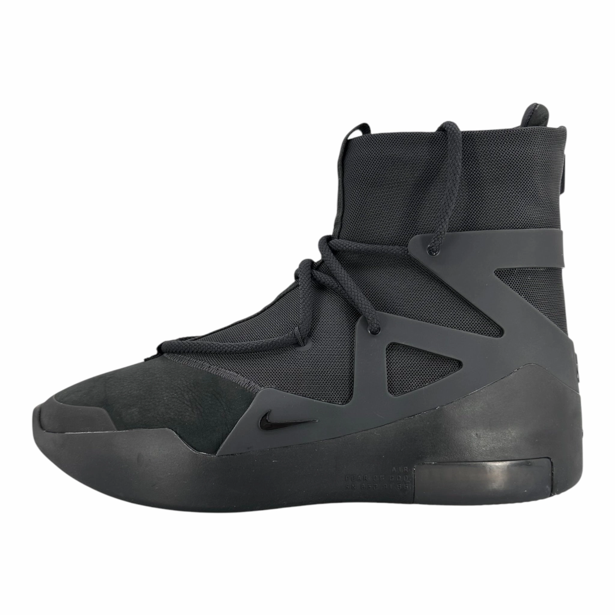 Nike Air Fear Of God 1 Triple Black Pre-Owned