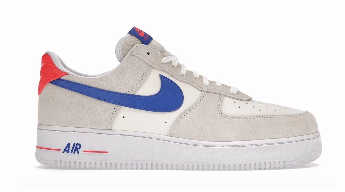 Nike Air Force 1 Low '07 LV8 Coconut Milk Hyper Royal
