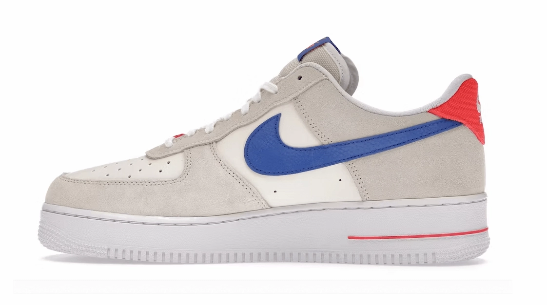 Nike Air Force 1 Low '07 LV8 Coconut Milk Hyper Royal