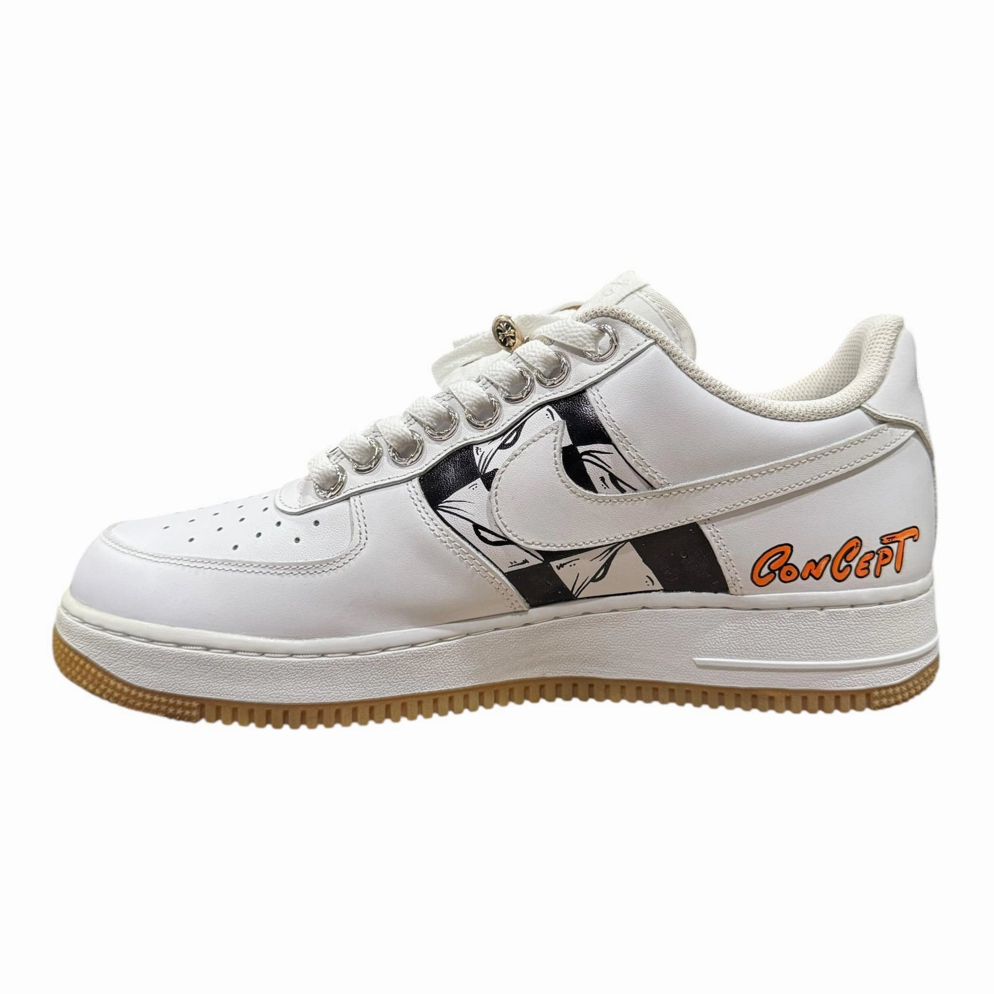 Nike Air Force 1 Low '07 Matty Boy Hand Drawn I Heart NY White Gum Pre-Owned