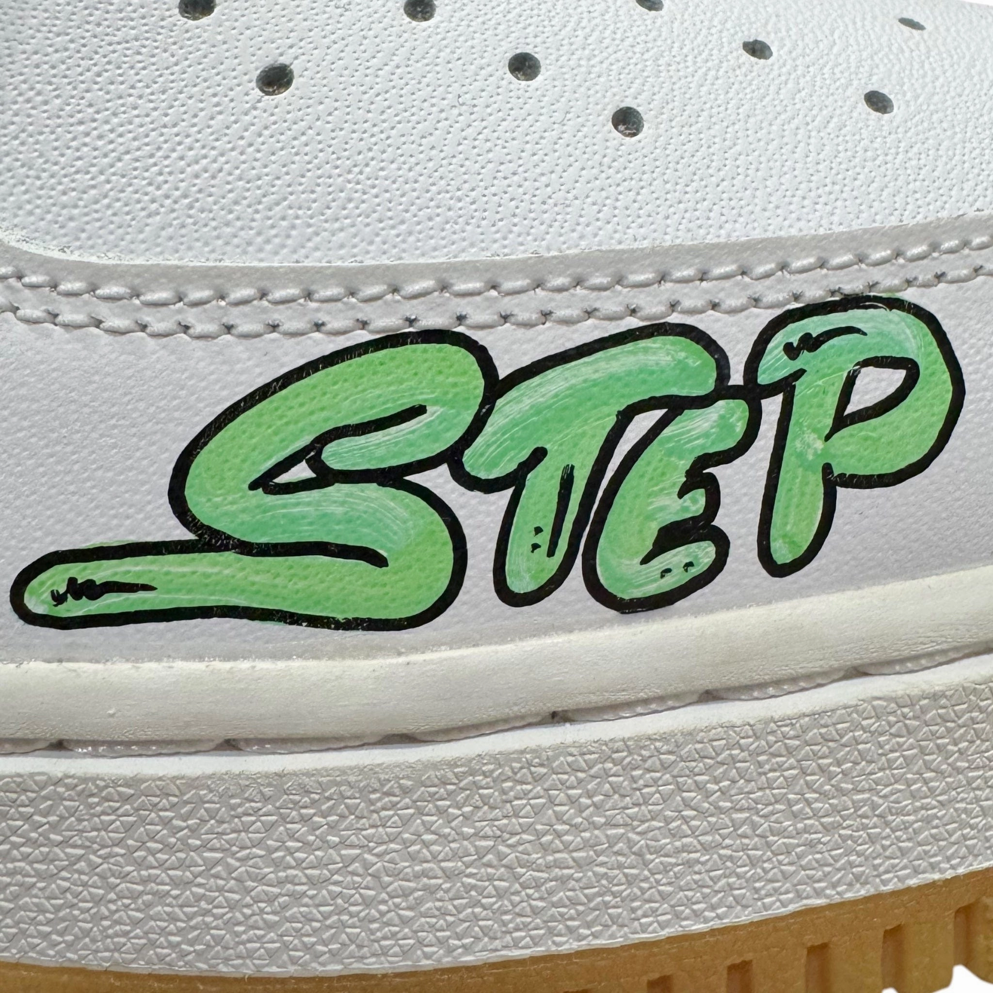 Nike Air Force 1 Low '07 Matty Boy Hand Drawn I Heart NY White Gum Pre-Owned