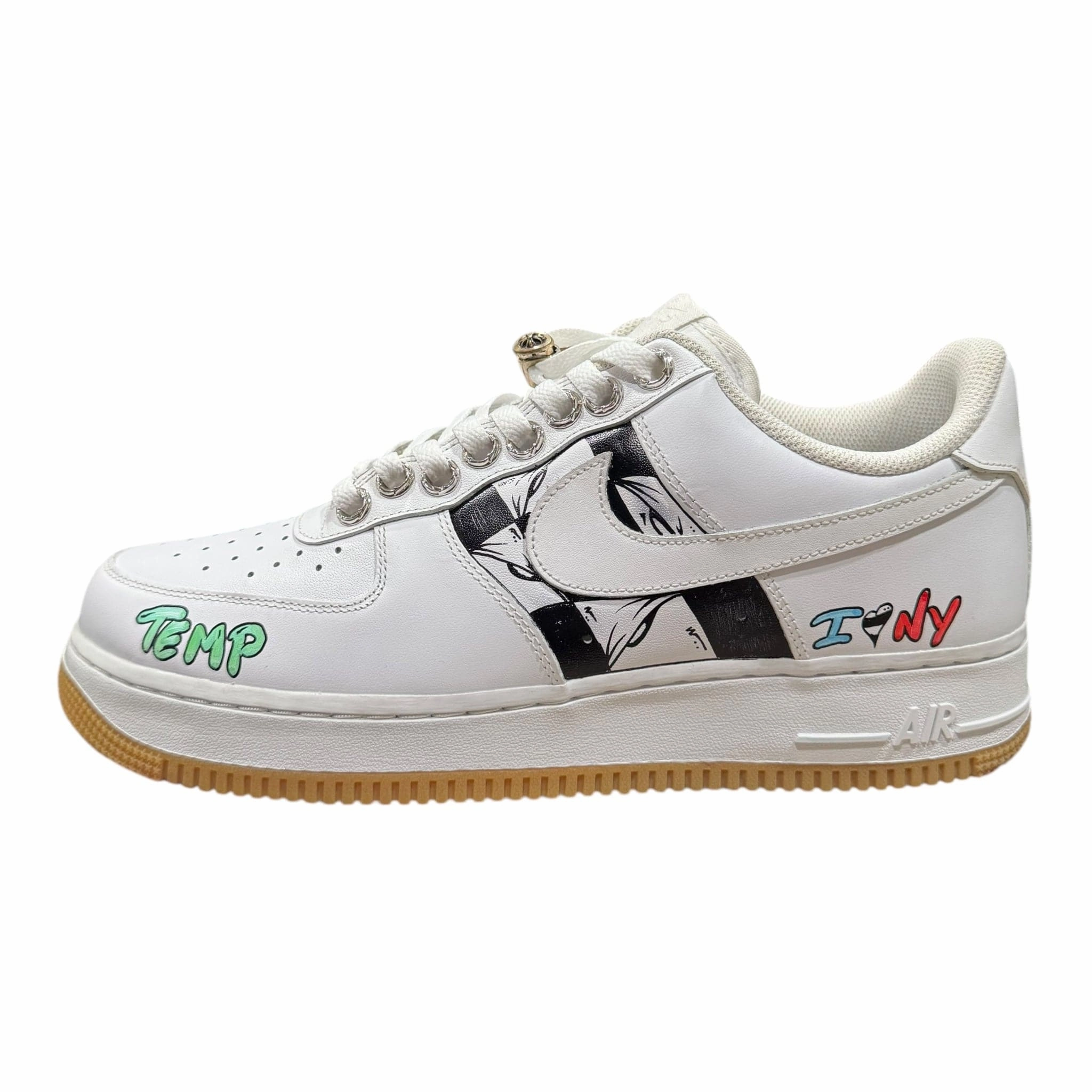 Nike Air Force 1 Low '07 Matty Boy Hand Drawn I Heart NY White Gum Pre-Owned