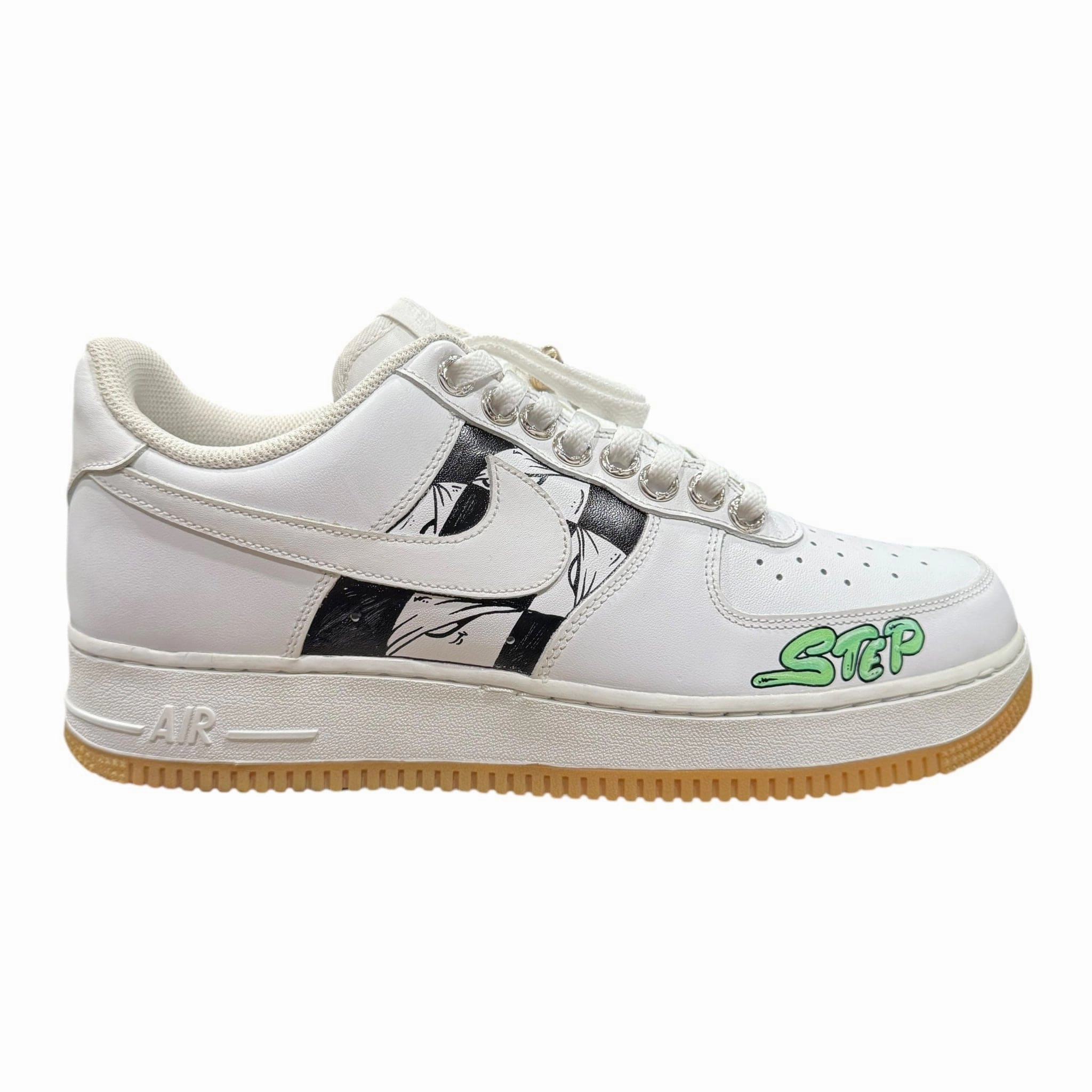 Nike Air Force 1 Low '07 Matty Boy Hand Drawn I Heart NY White Gum Pre-Owned