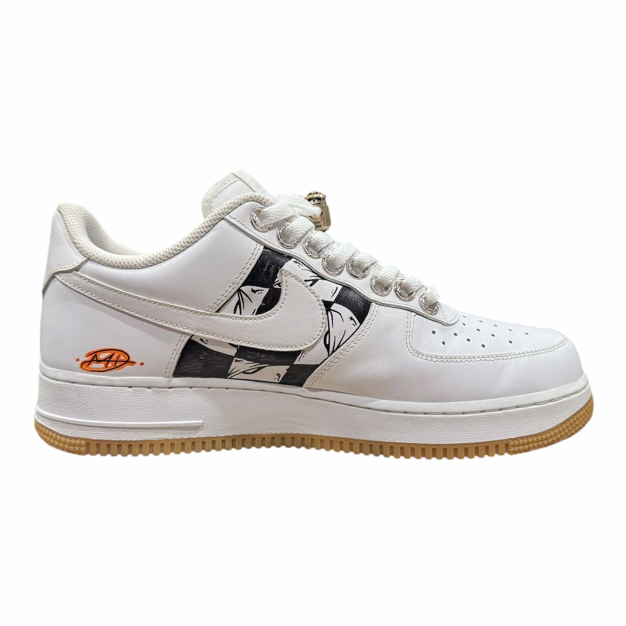 Nike Air Force 1 Low '07 Matty Boy Hand Drawn I Heart NY White Gum Pre-Owned