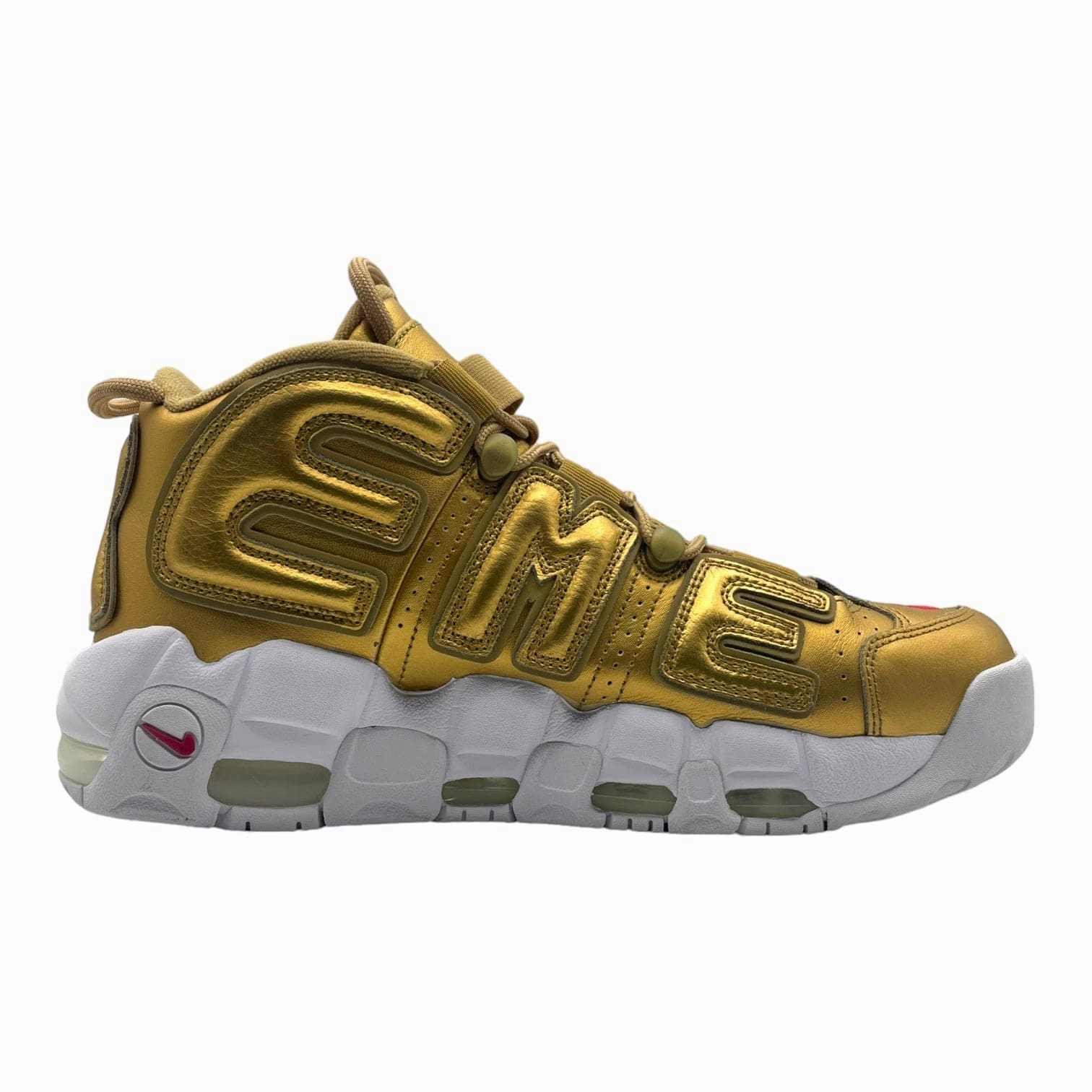 Nike Air More Uptempo Supreme Suptempo Gold Pre Owned Pre-Owned