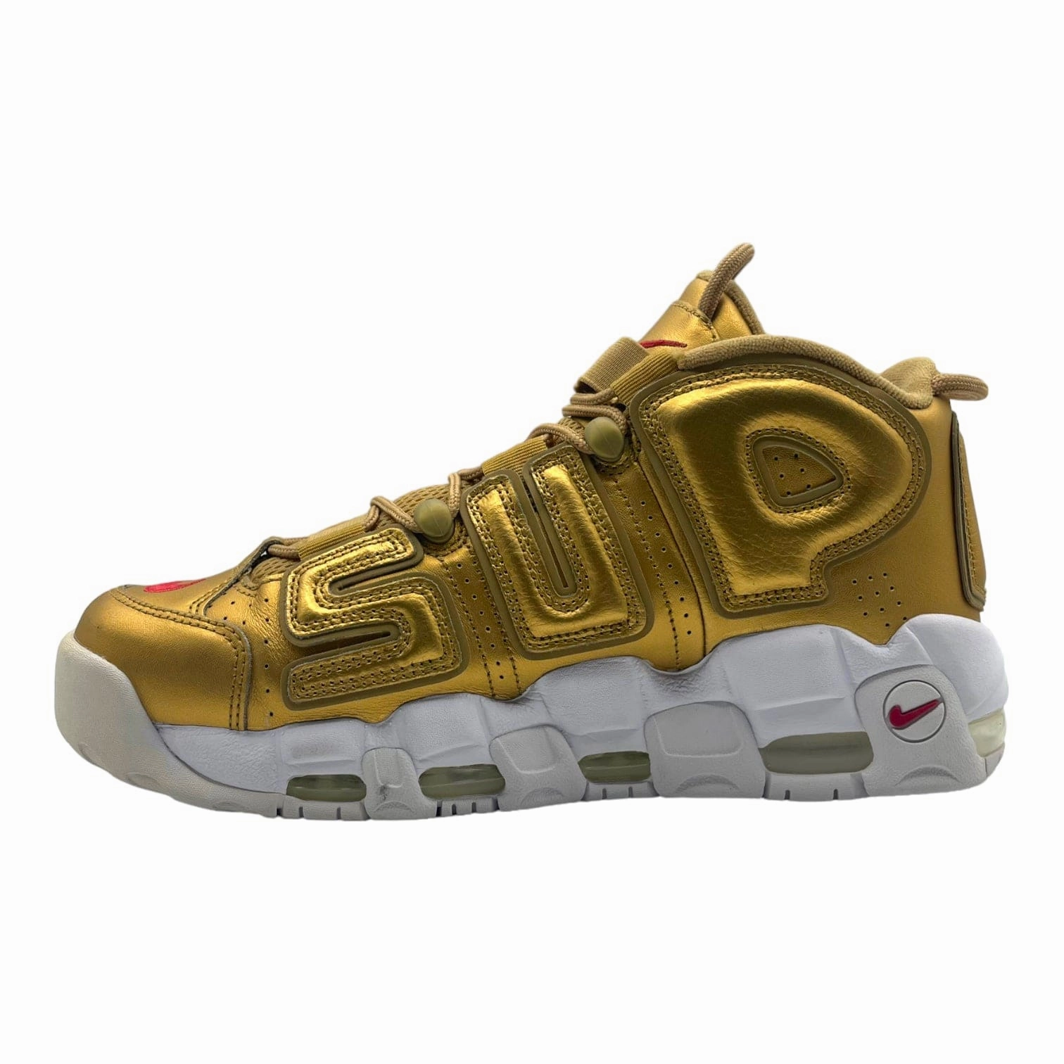 Nike Air More Uptempo Supreme Suptempo Gold Pre Owned Pre-Owned