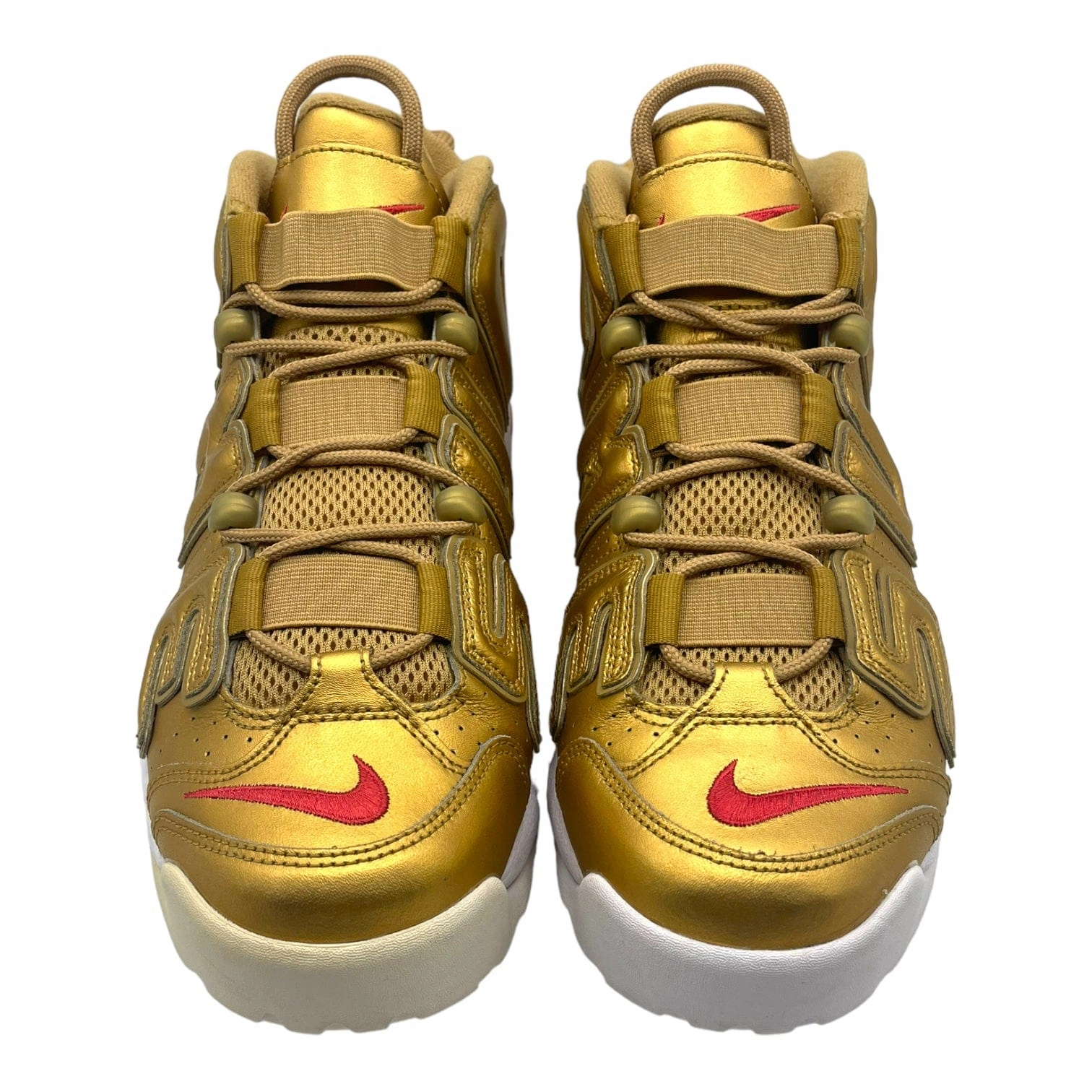Nike Air More Uptempo Supreme Suptempo Gold Pre Owned Pre-Owned