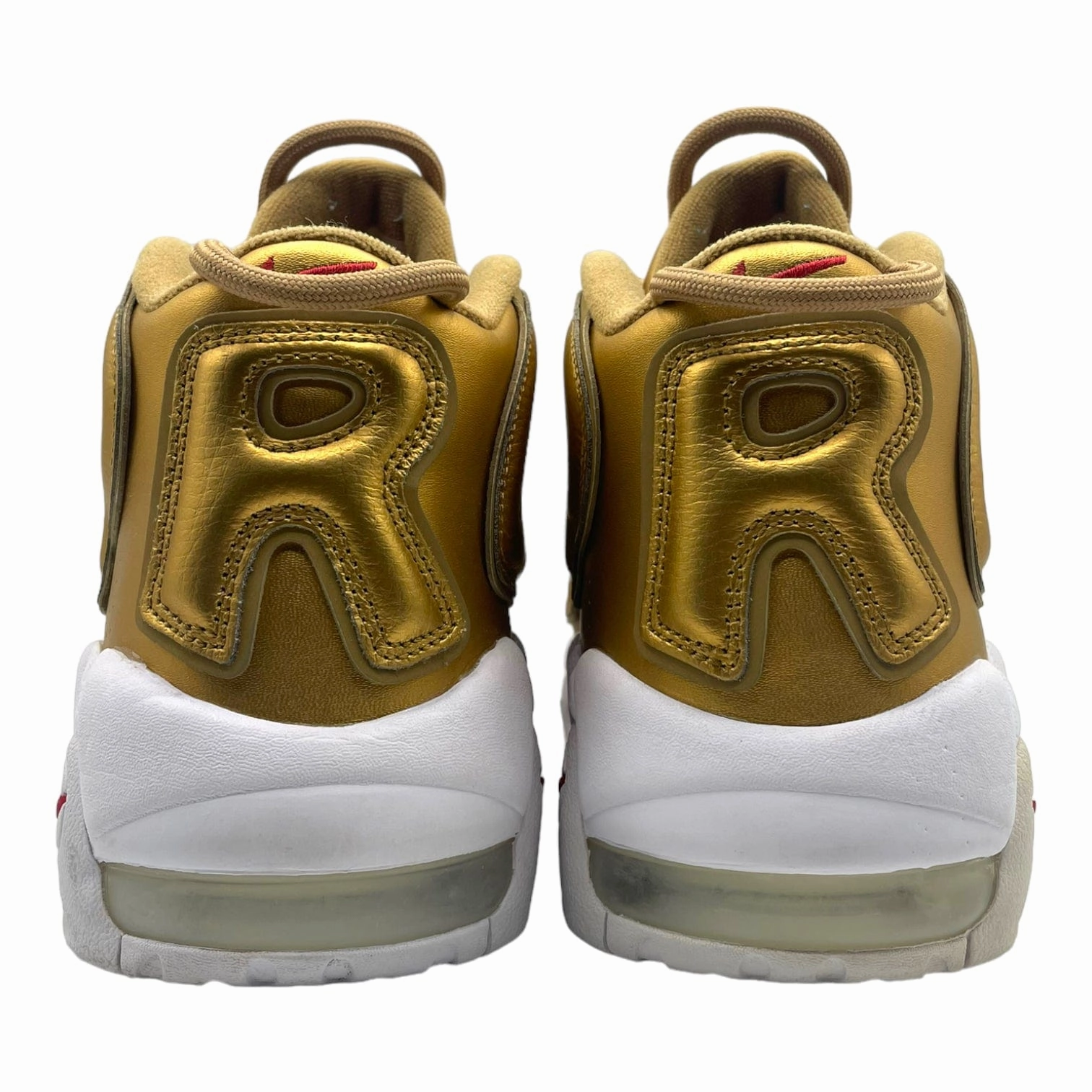 Nike Air More Uptempo Supreme Suptempo Gold Pre Owned Pre-Owned