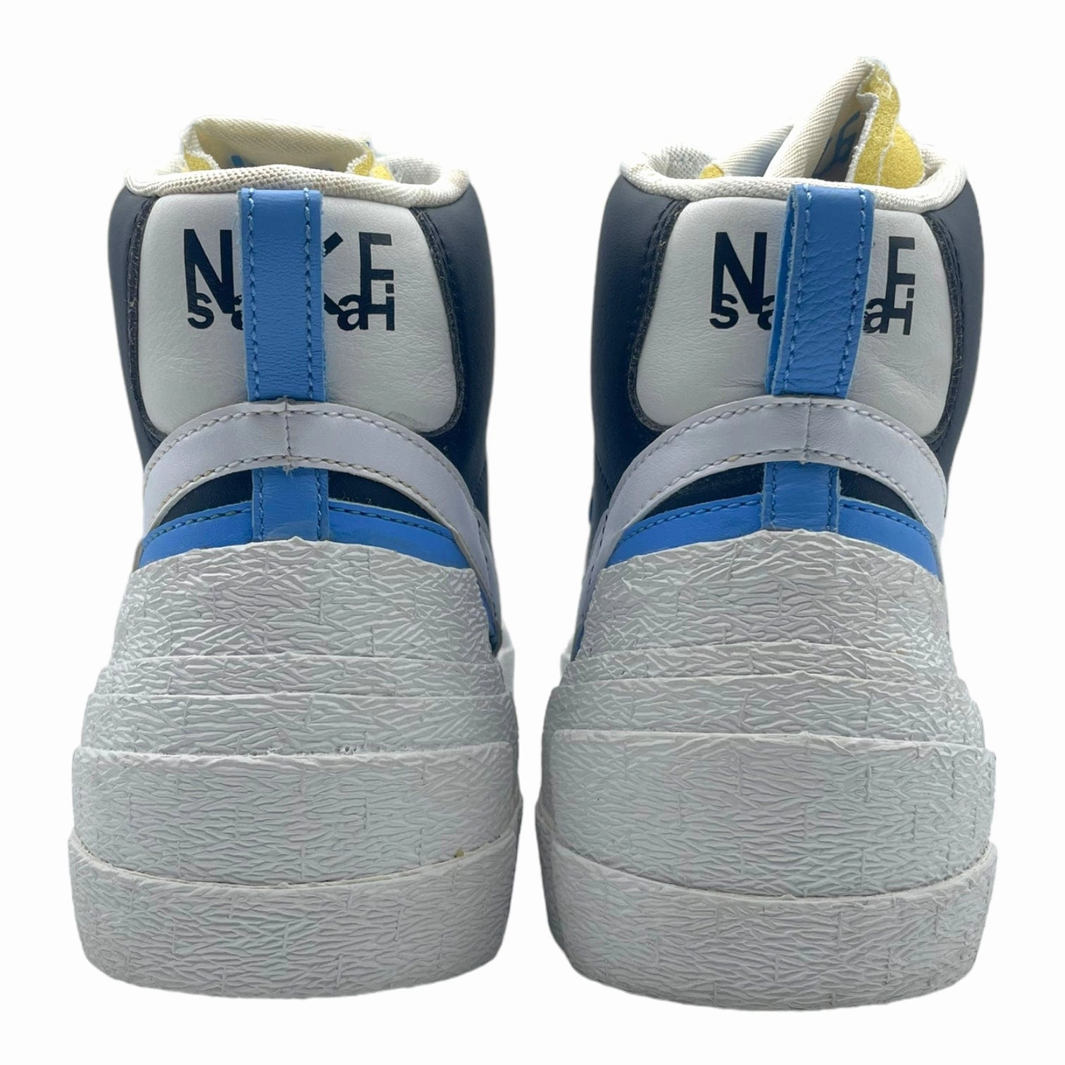 Nike Blazer High Sacai White Black Legend Blue Pre-Owned