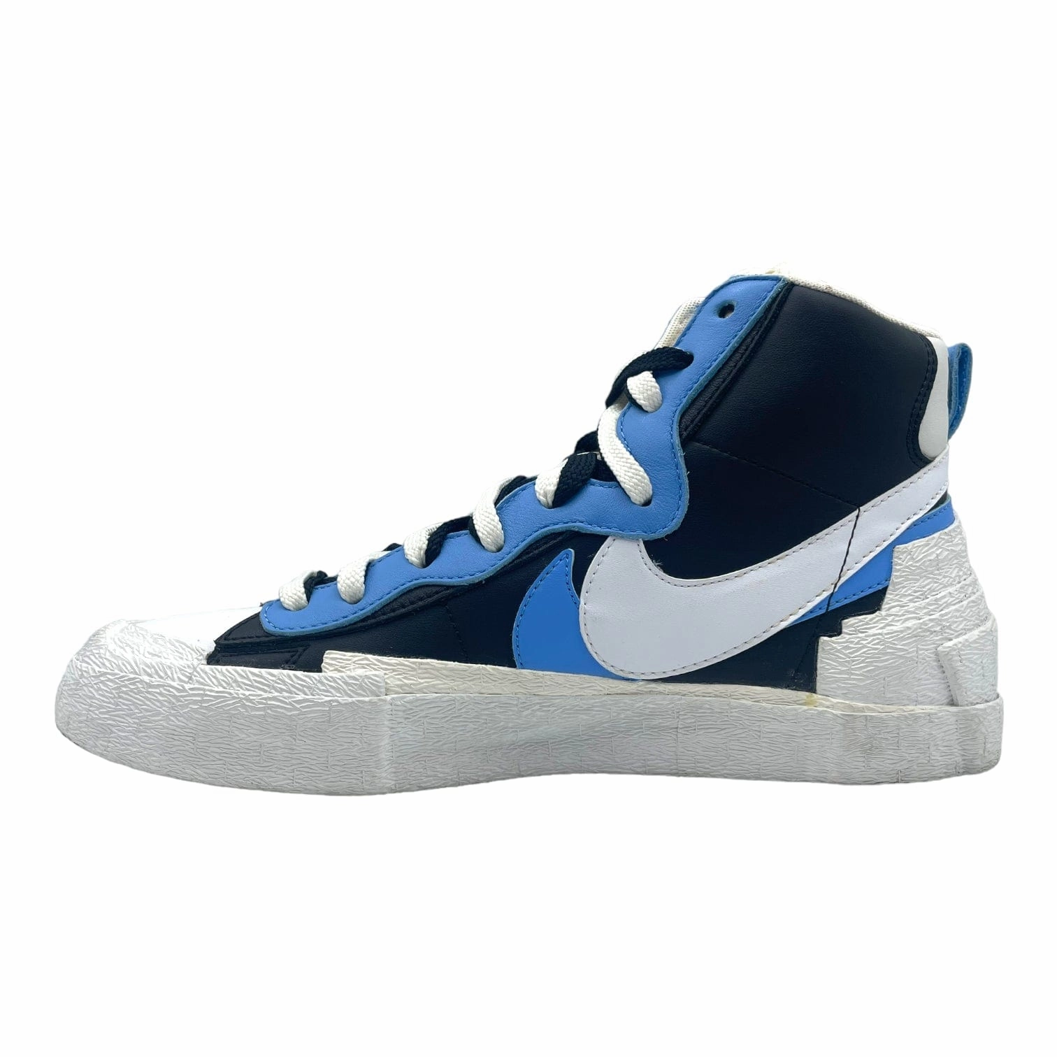 Nike Blazer High Sacai White Black Legend Blue Pre-Owned