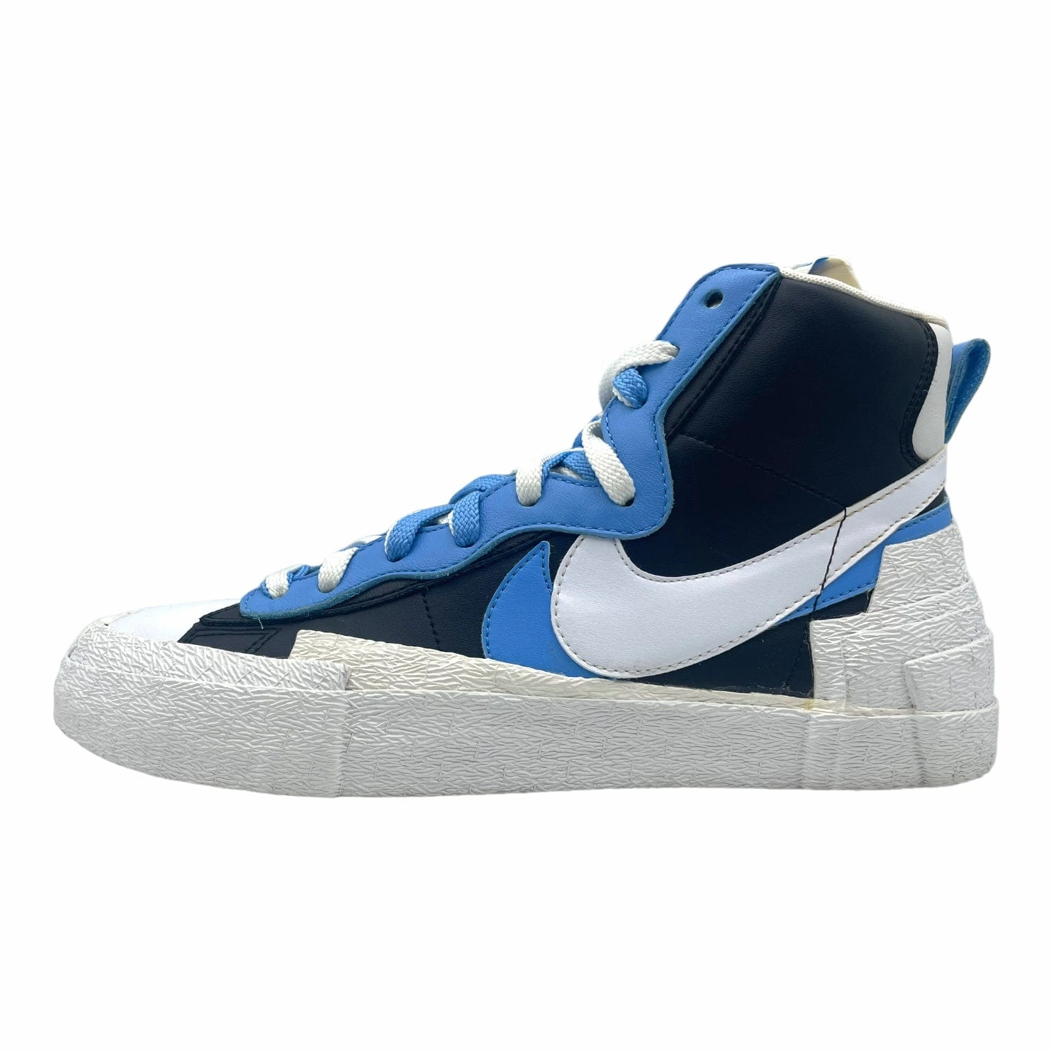 Nike Blazer High Sacai White Black Legend Blue Pre-Owned