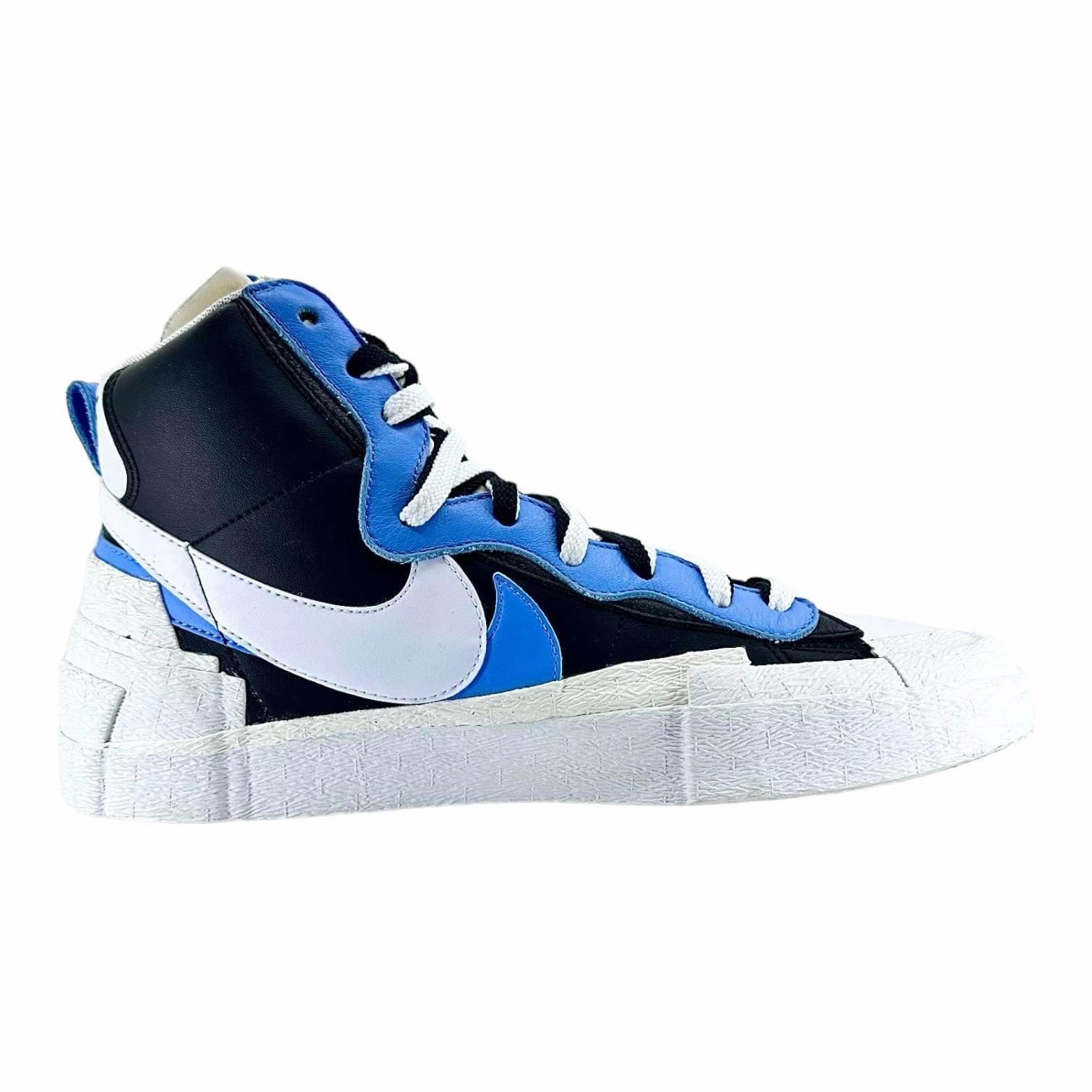 Nike Blazer Mid sacai White Black Legend Blue Pre-Owned