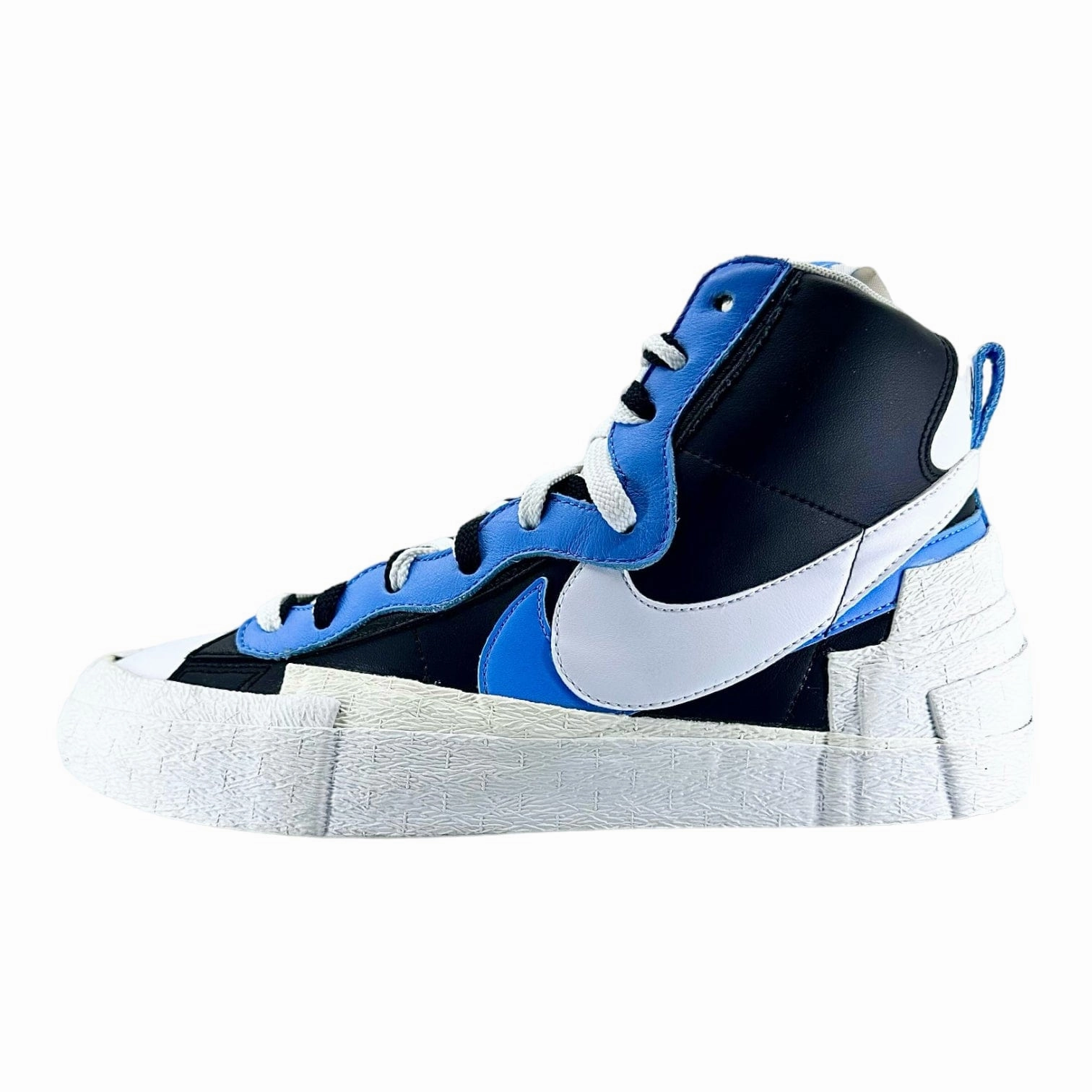 Nike Blazer Mid sacai White Black Legend Blue Pre-Owned
