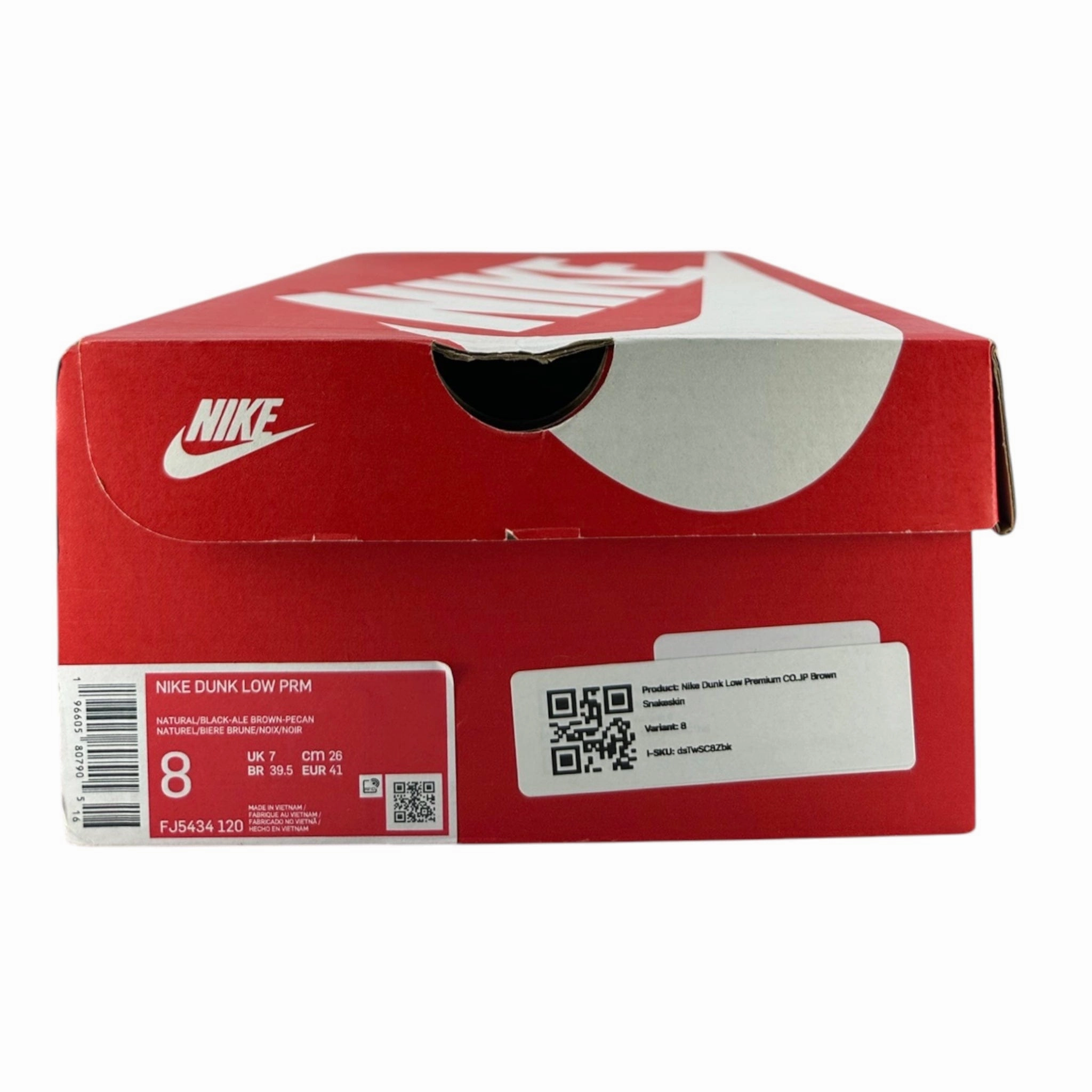 Nike Dunk Low Premium CO.JP Brown Snakeskin