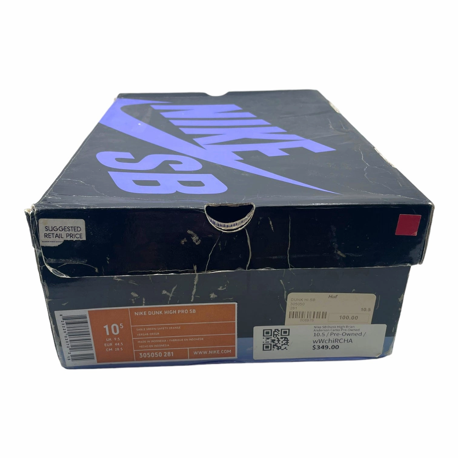 Nike Dunk SB High Brian Anderson Camo Pre-Owned