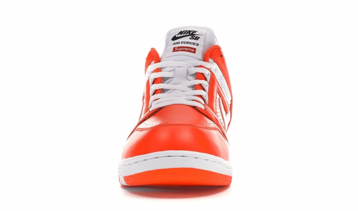 Nike SB Air Force 2 Low Supreme Orange
