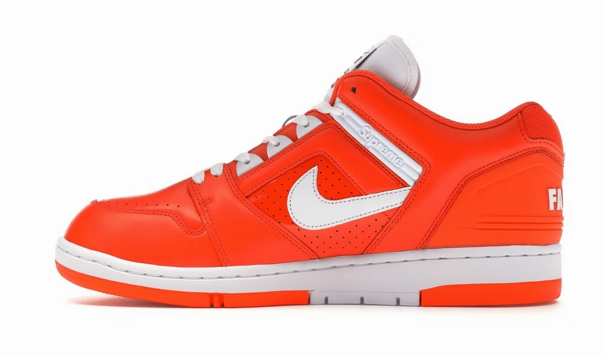 Nike SB Air Force 2 Low Supreme Orange