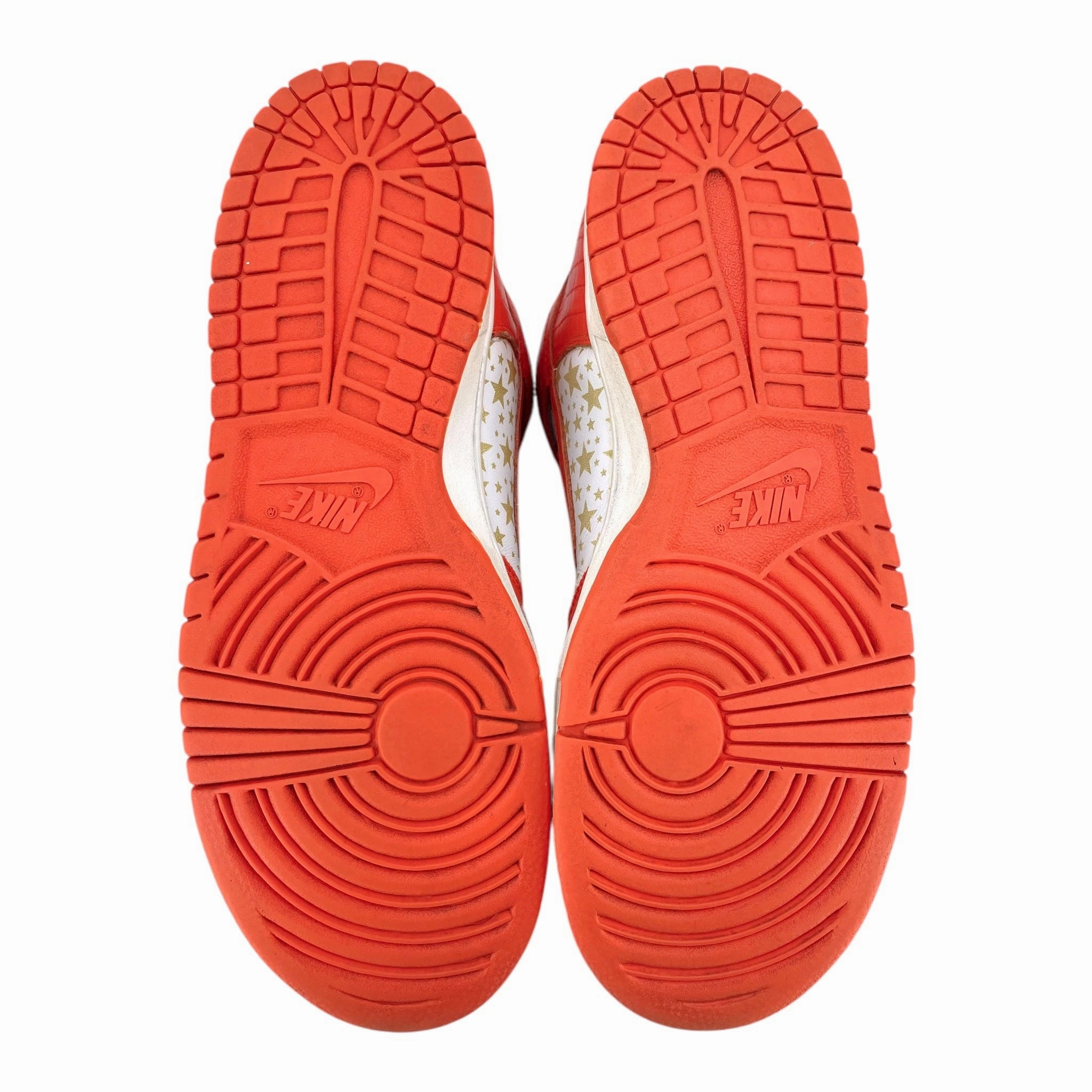 Nike SB Dunk High Pro Supreme Stars Orange Pre-Owned