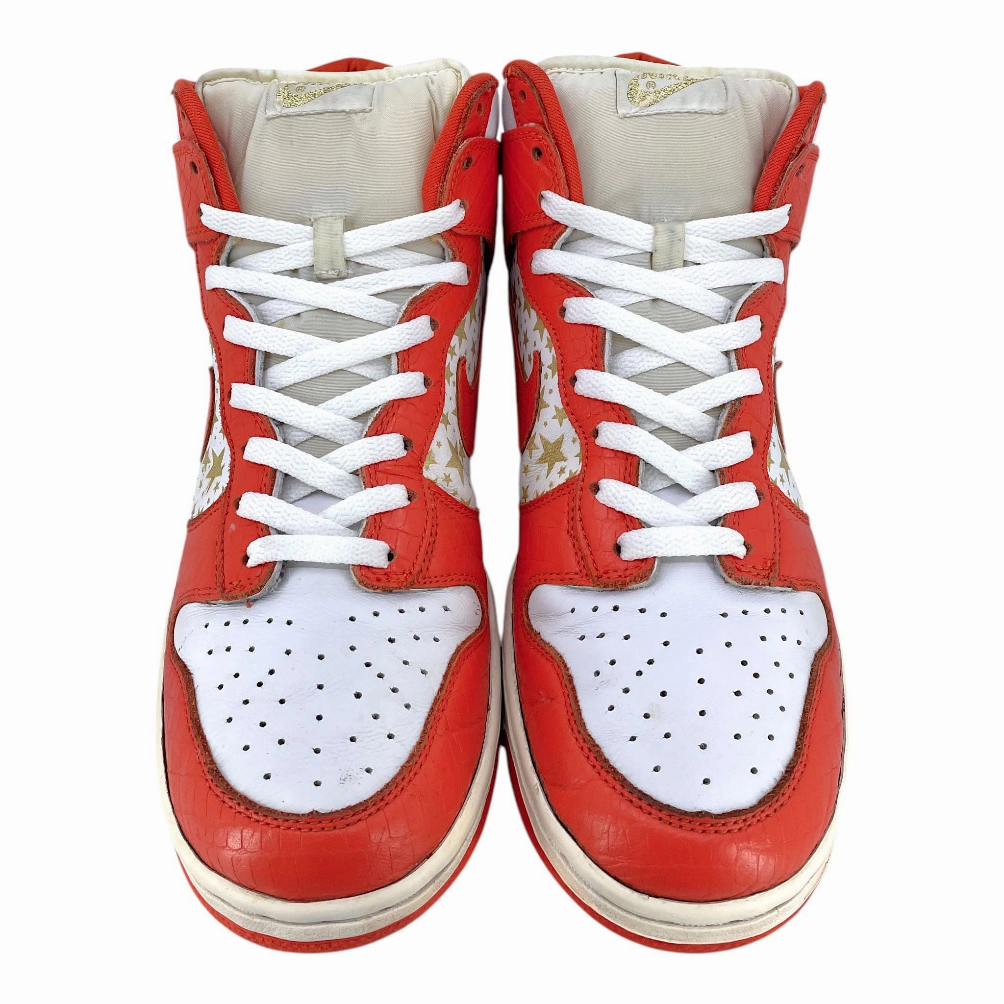 Nike SB Dunk High Pro Supreme Stars Orange Pre-Owned