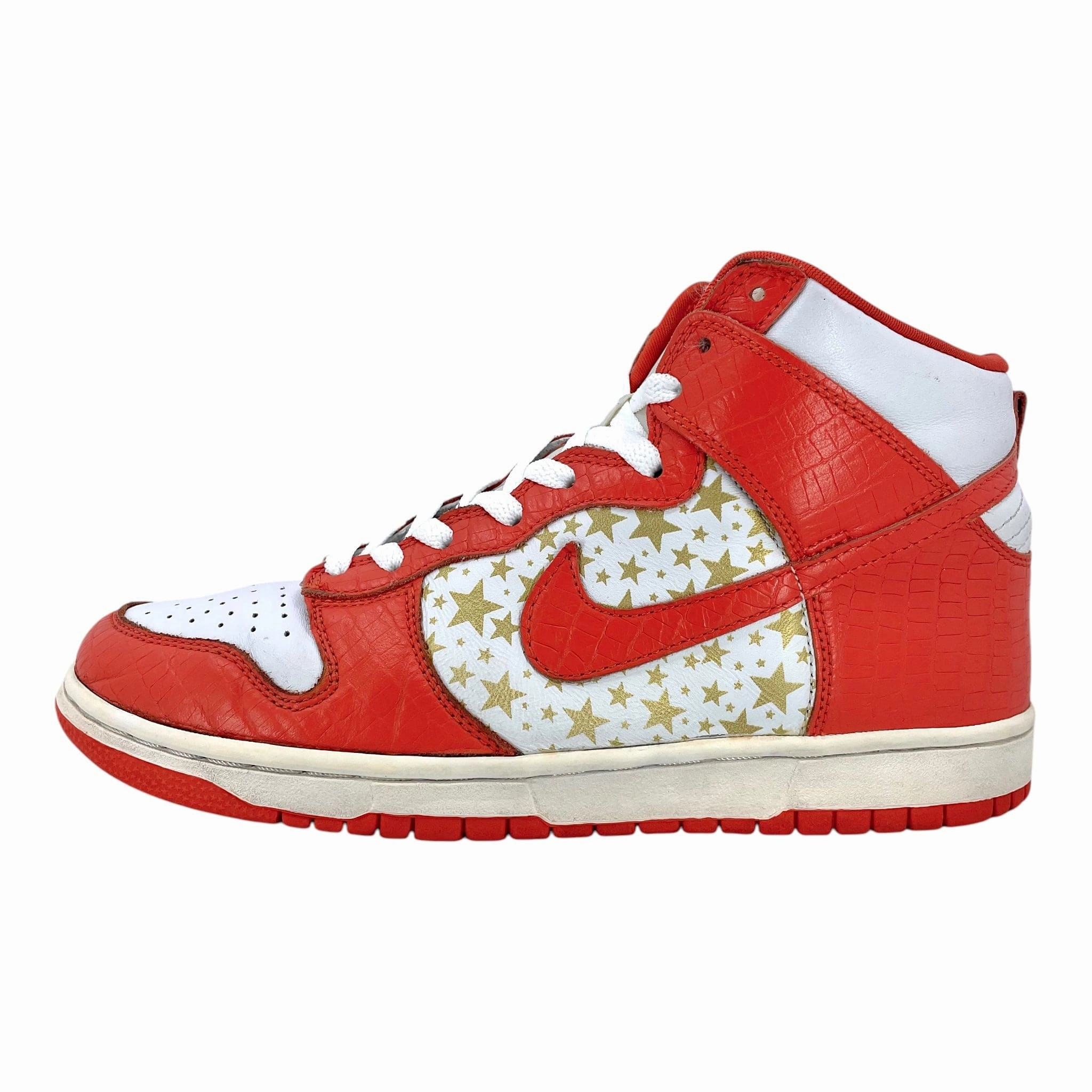 Nike SB Dunk High Pro Supreme Stars Orange Pre-Owned