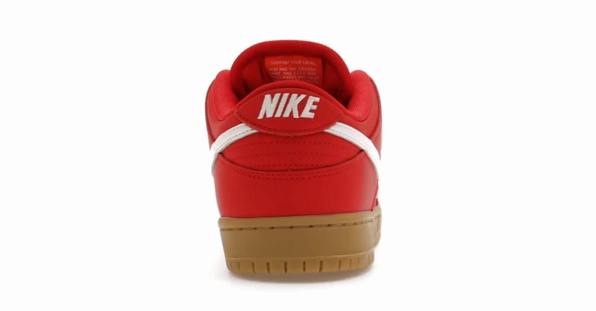 Nike SB Dunk Low University Red Gum