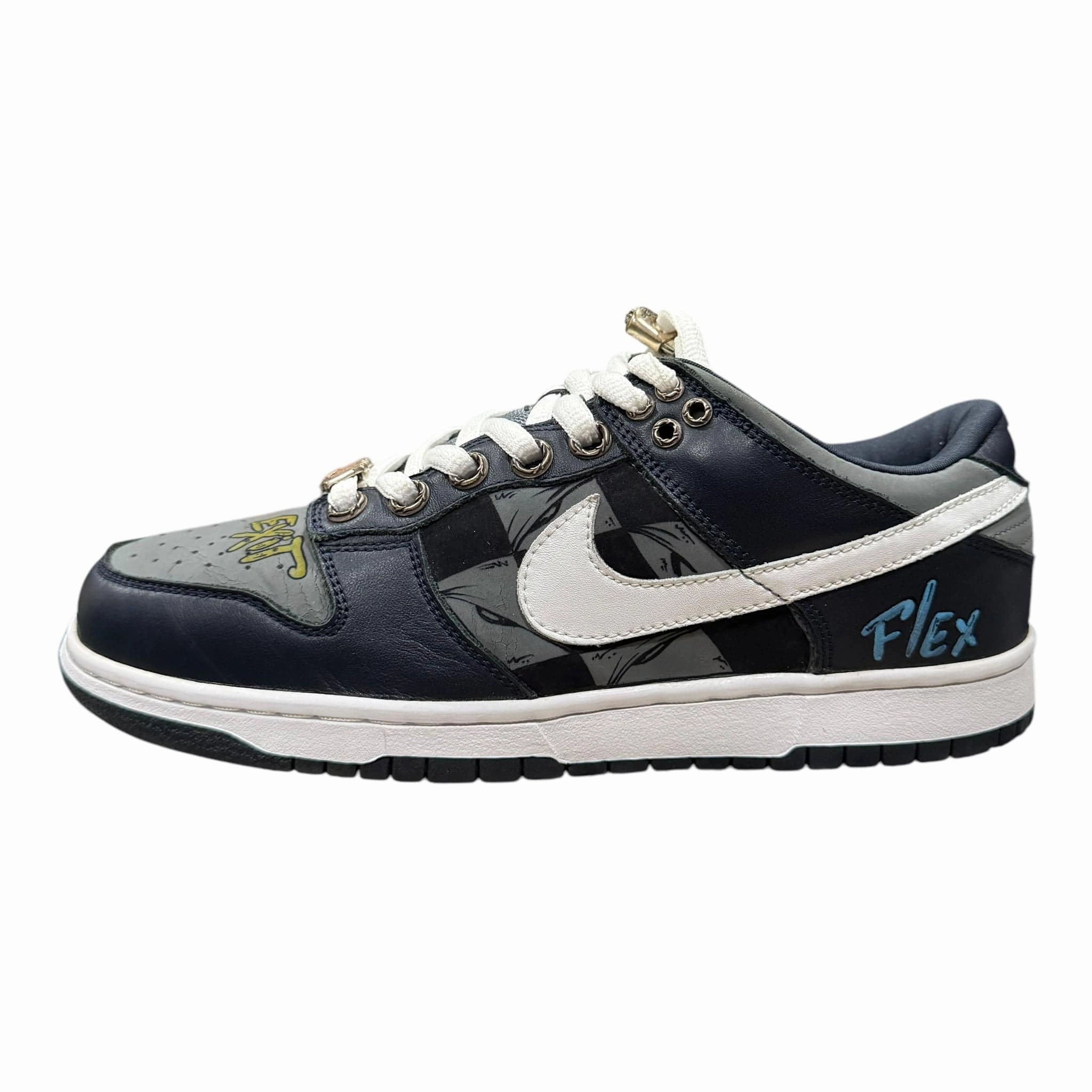 Nike x Chrome Hearts Matty Boy Sex Records Hand Drawn Dunk Low Pro Oxide (2002) Pre-Owned