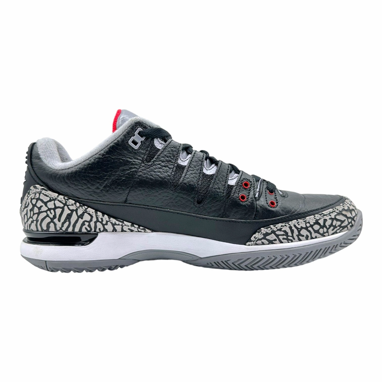 Nike Zoom Vapor AJ3 Black Cement Pre-Owned