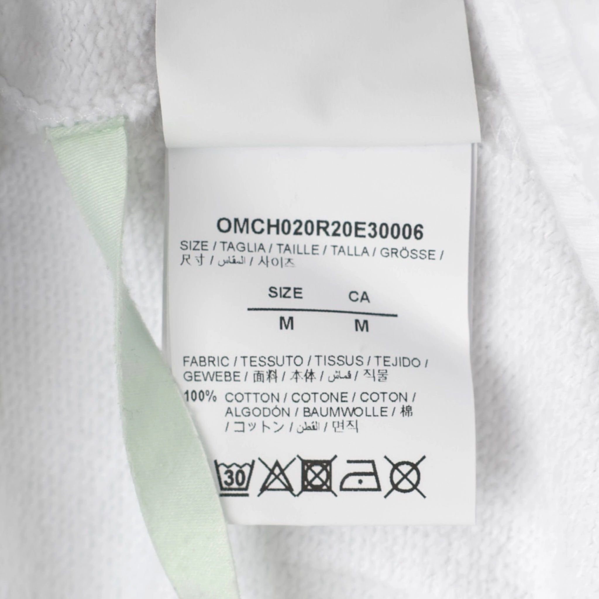 Off-White Arch Shapes Sweatpants White Brilliant Green