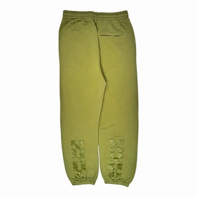 Off-White Rubber Arrow Sweatpants Green