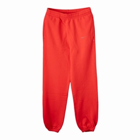 Off-White Unfinished Arrows Logo Slim Sweatpants Red Silver