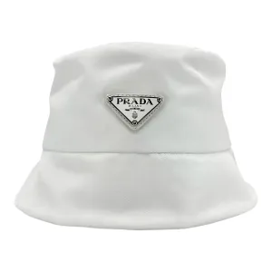 Prada x Adidas Re-nylon Bucket Hat White