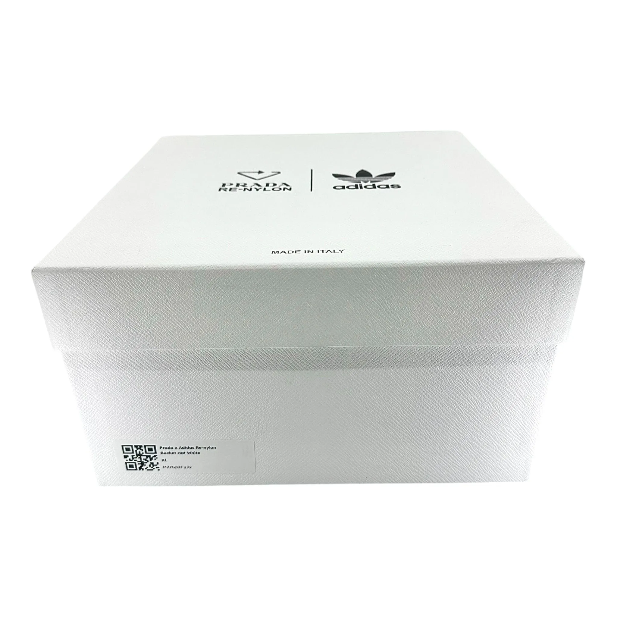 Prada x Adidas Re-nylon Bucket Hat White