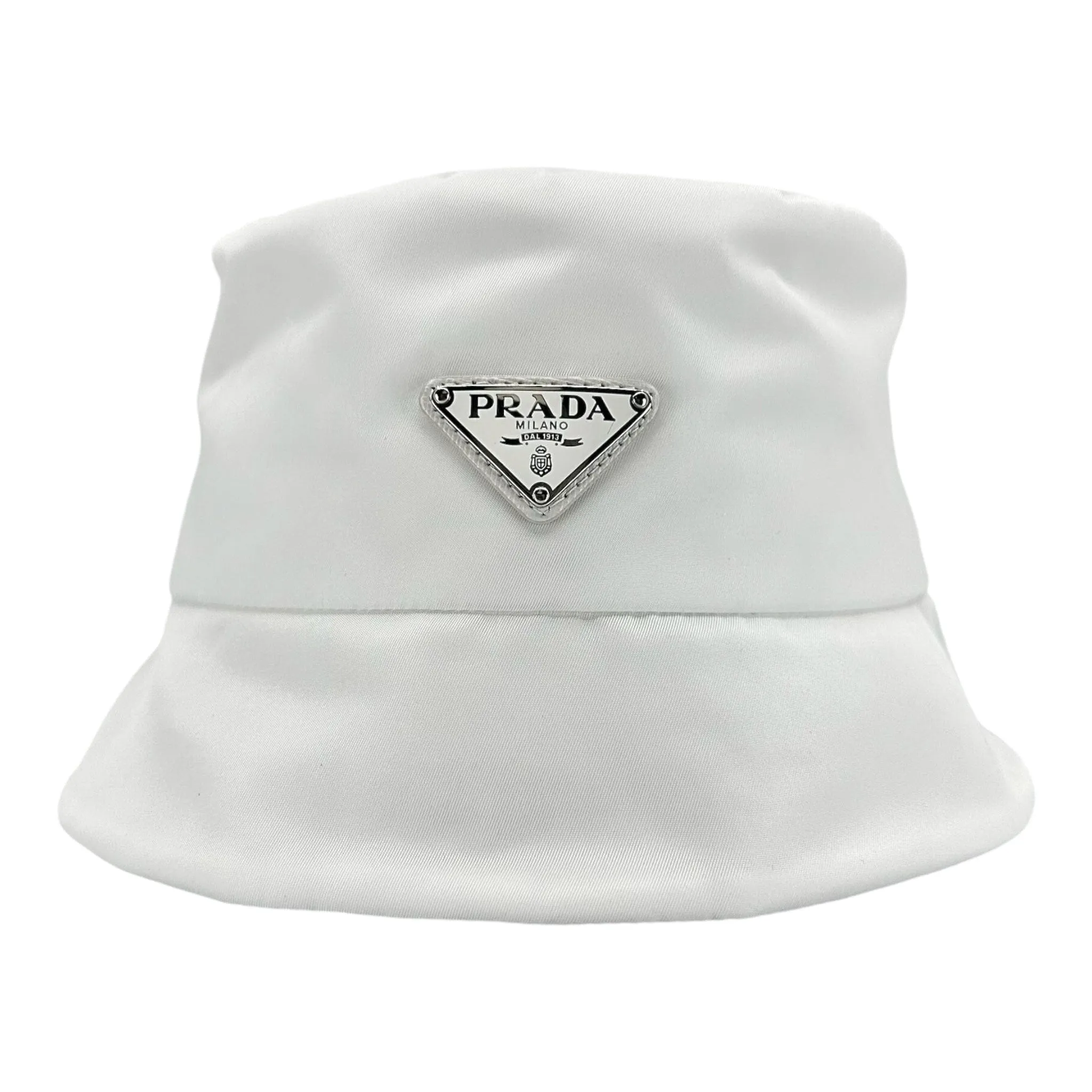 Prada x Adidas Re-nylon Bucket Hat White