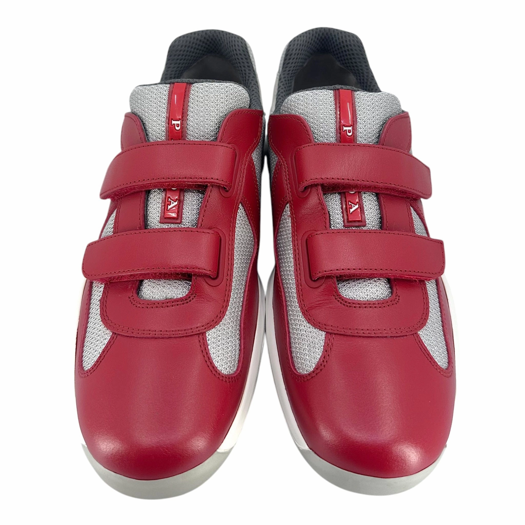 Prada America's Cup Original Sneaker Low Red White Pre-Owned