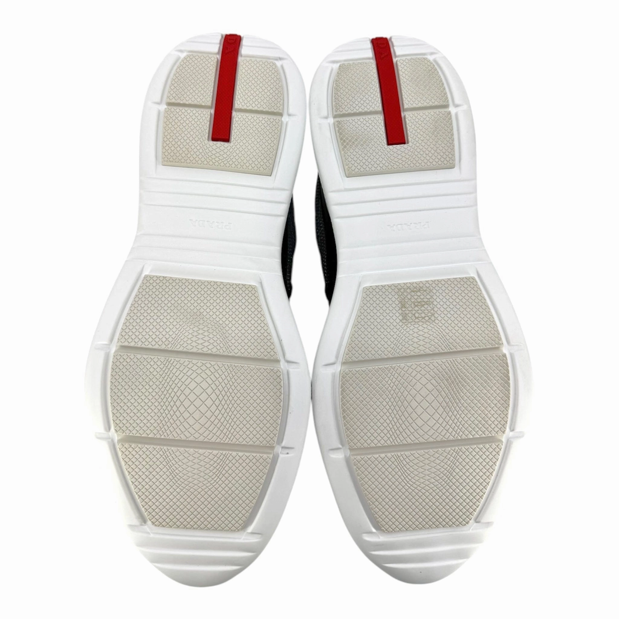 Prada America's Cup Sneaker Low Glitter Red
