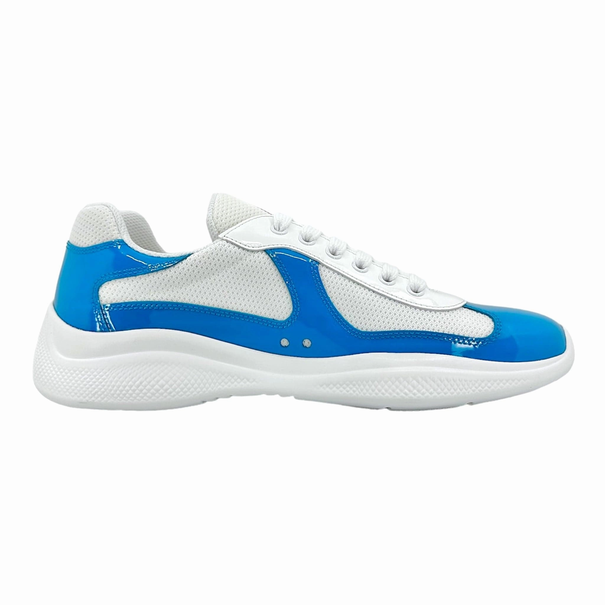 Prada America's Cup Sneaker Low Light Blue White