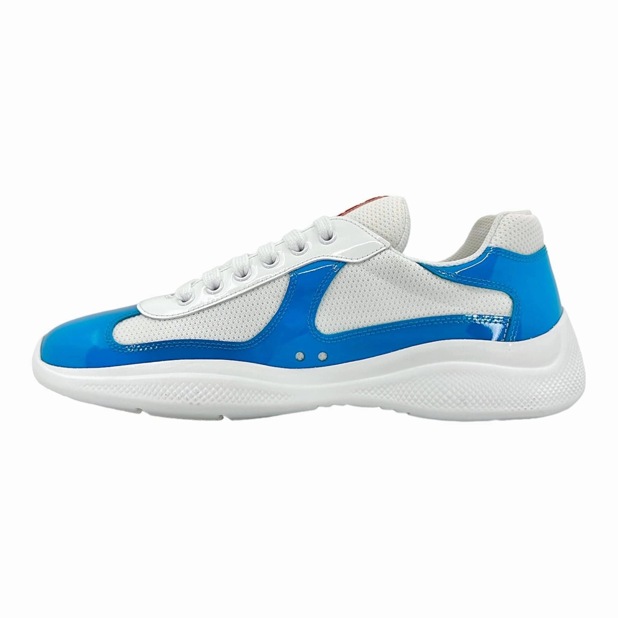 Prada America's Cup Sneaker Low Light Blue White