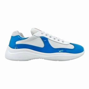 Prada America's Cup Sneaker Low Light Blue White