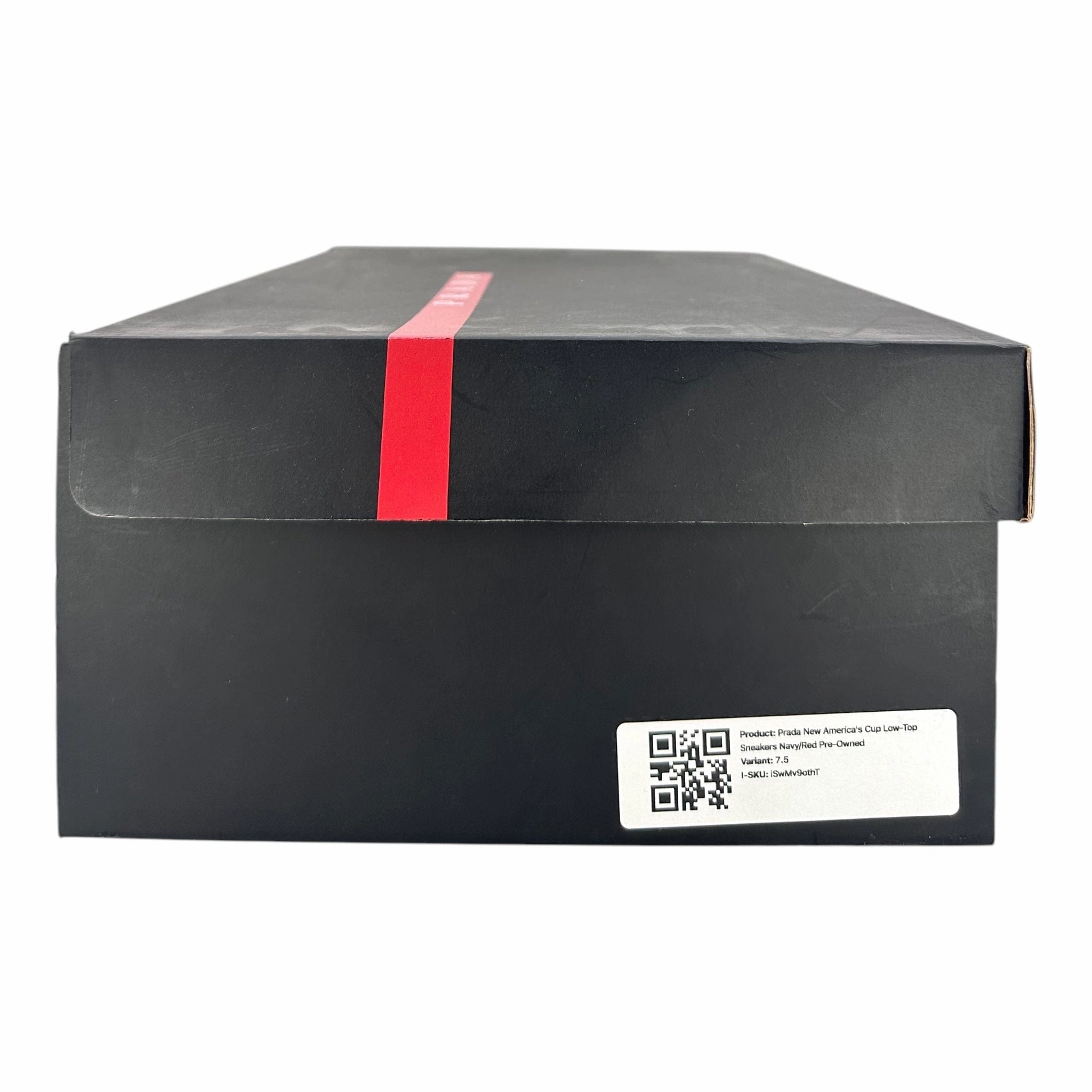 Prada America's Cup Sneaker Low Royal Blue Red Pre-Owned
