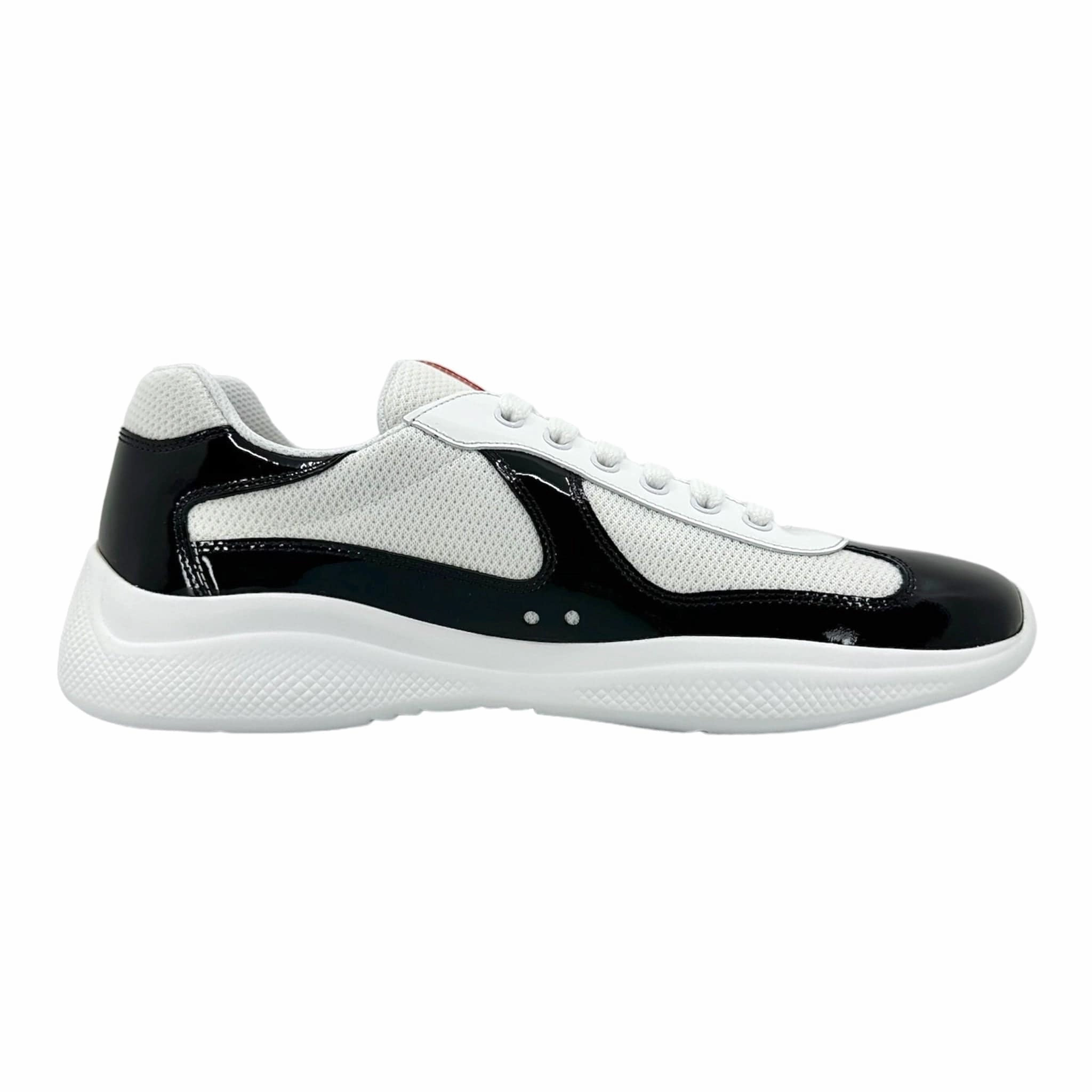 Prada America's Cup Sneaker Low White Black