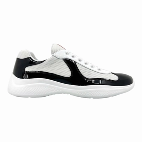 Prada America's Cup Sneaker Low White Black