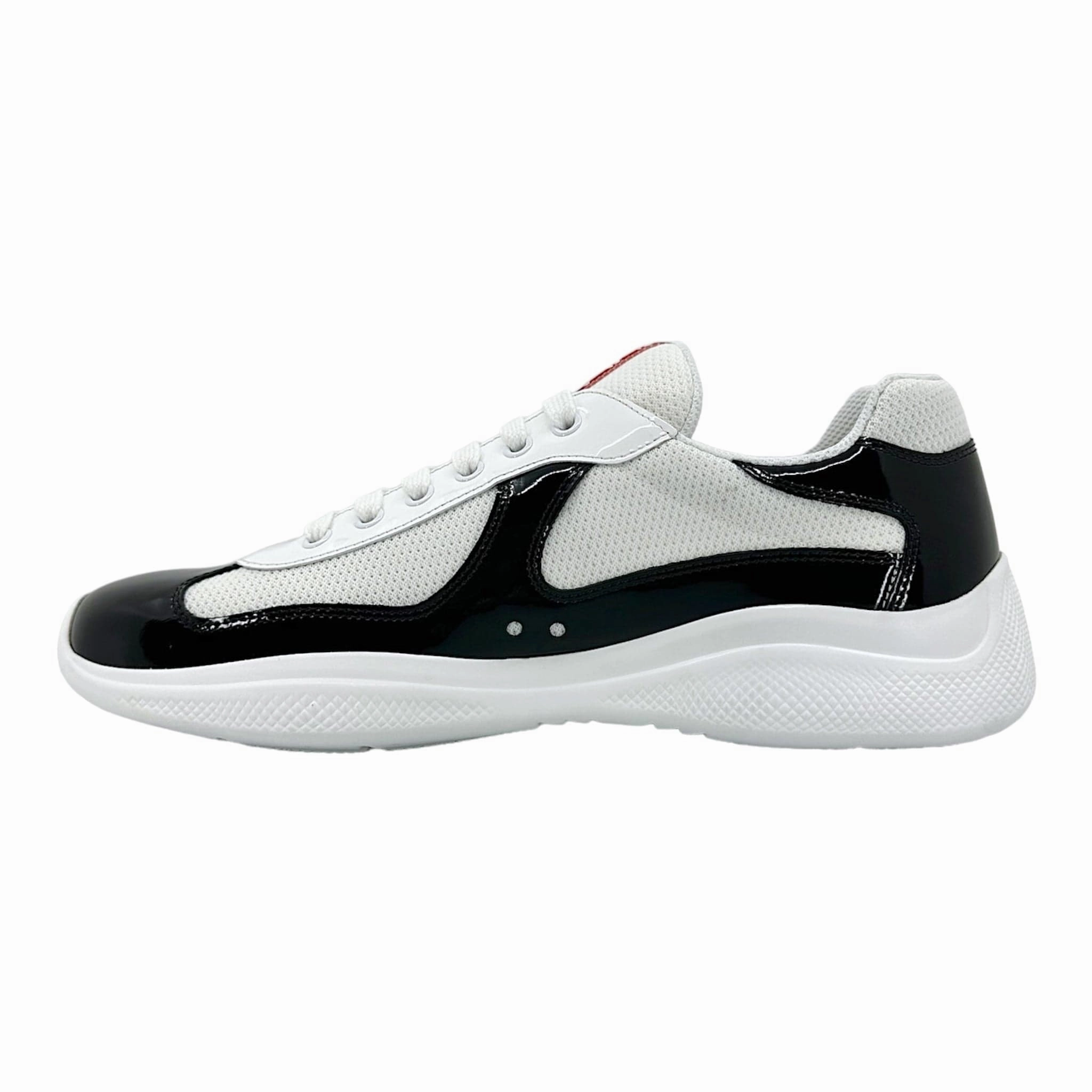 Prada America's Cup Sneaker Low White Black