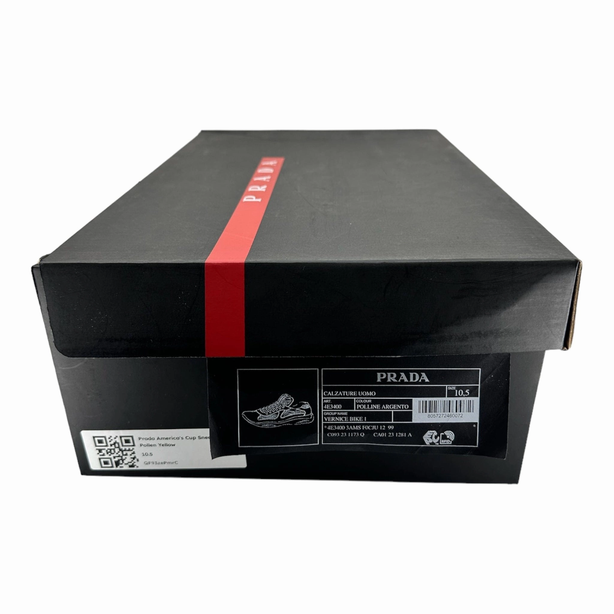 Prada America's Cup Sneaker Pollen Yellow