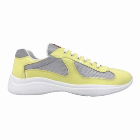 Prada America's Cup Sneaker Pollen Yellow