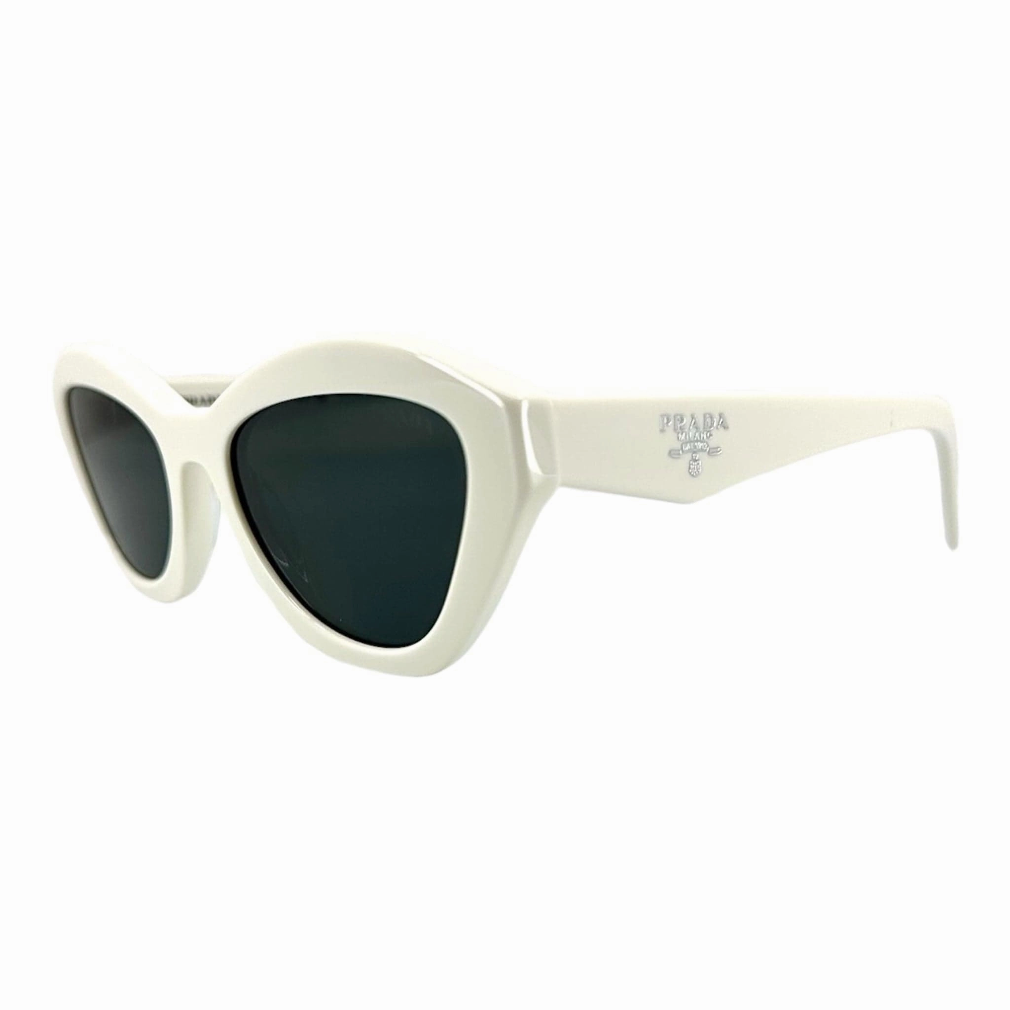 Prada Cat Eye Sunglasses White (W)